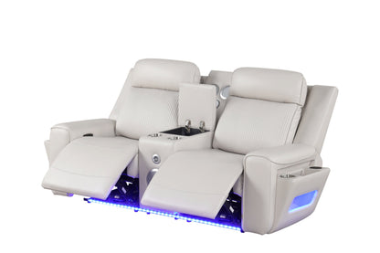 Rolls Royce Sand Power Reclining Set - Rolls Royce Sand 3PC Set