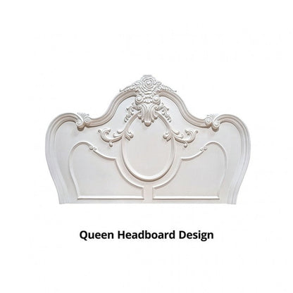 Roselli White King Bed