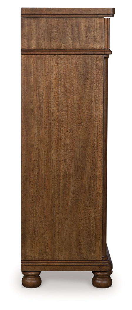 Rowlenstown Brown Chest of Drawers - PCB824-46