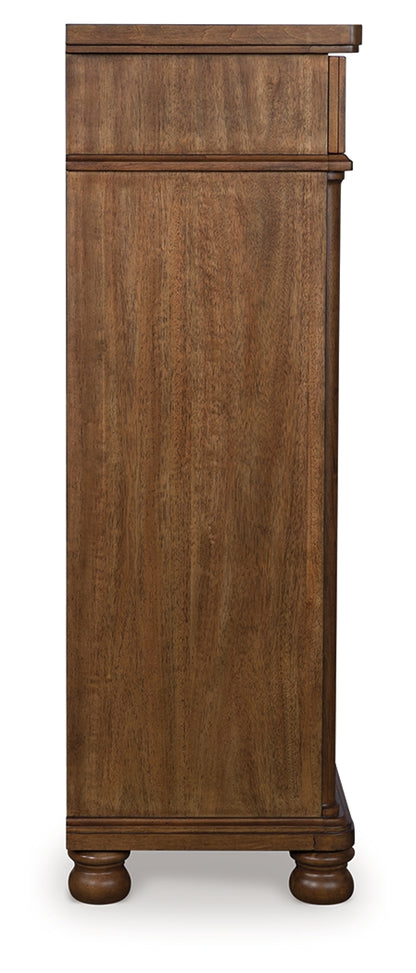 Rowlenstown Brown Chest of Drawers - PCB824-46