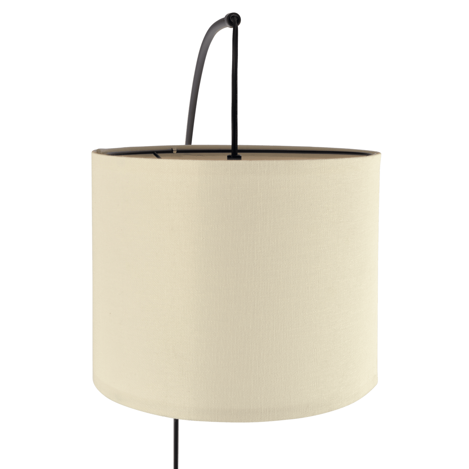 Royal 3-Arm Metal Arc Floor Lamp, Oil Rubbed Bonze with Linen Shade, 4 way Rotary Switch - FLL03701501