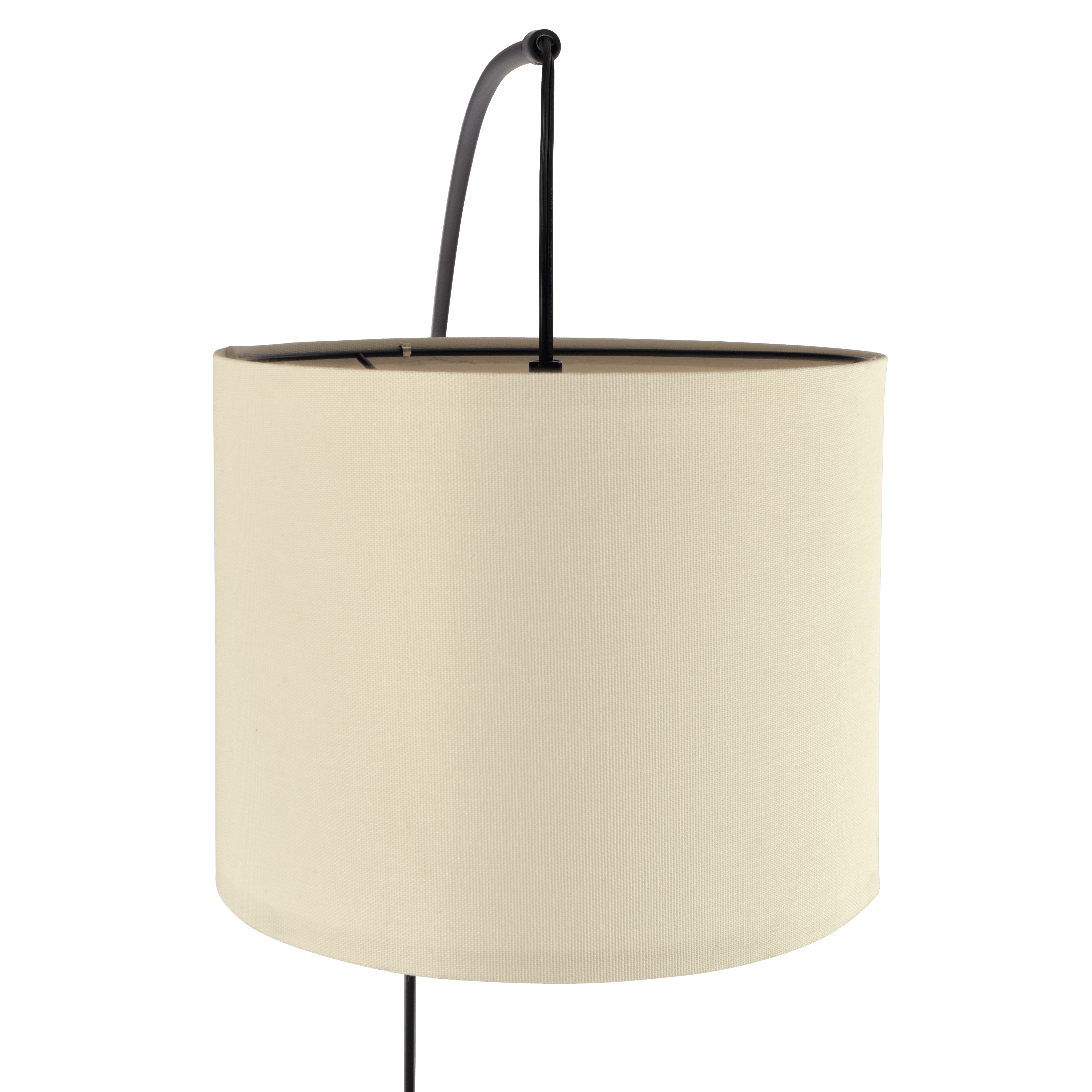 Royal 3-Arm Metal Arc Floor Lamp, Oil Rubbed Bonze with Linen Shade, 4 way Rotary Switch - FLL03701501