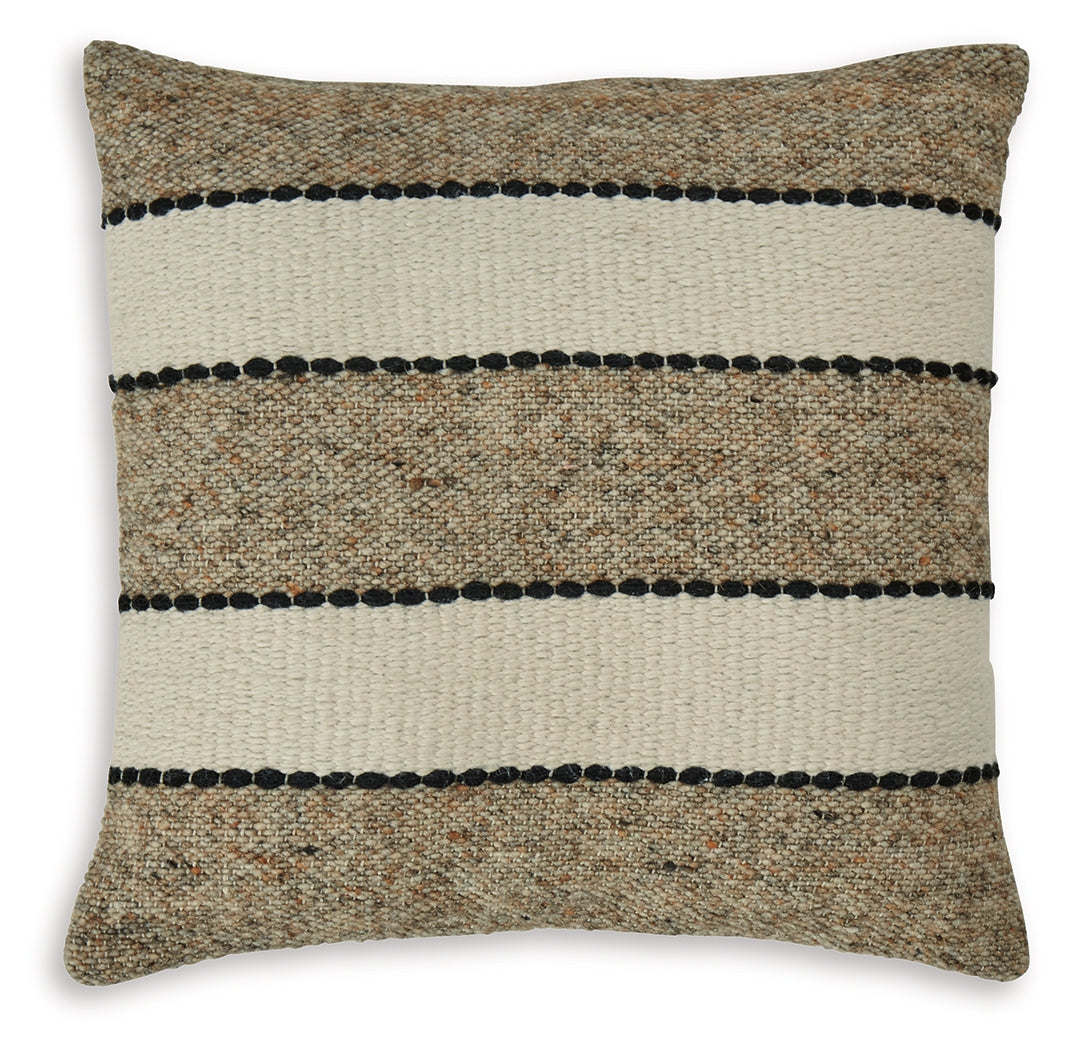 Rueford Brown/Black/Natural Pillow (Set of 4) - A1001063