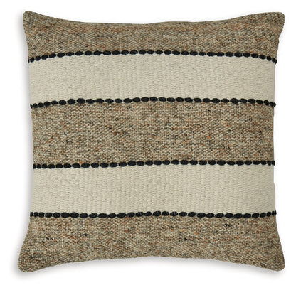 Rueford Brown/Black/Natural Pillow (Set of 4) - A1001063