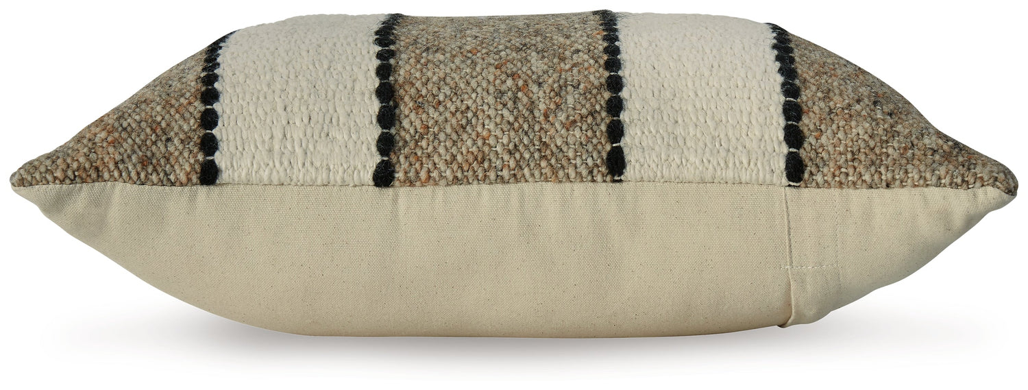 Rueford Brown/Black/Natural Pillow (Set of 4) - A1001063