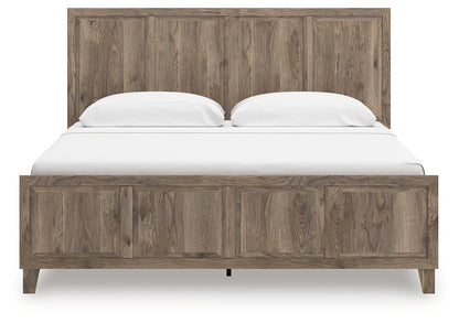 Rusticott Brown King Panel Bed - PCB2260B6
