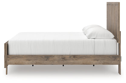 Rusticott Brown King Panel Bed - PCB2260B6