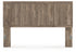Rusticott Brown King Panel Headboard - PCB2260-58