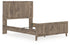 Rusticott Brown Queen Panel Bed - PCB2260B2