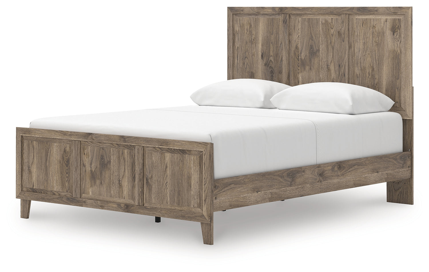 Rusticott Brown Queen Panel Bed - PCB2260B2