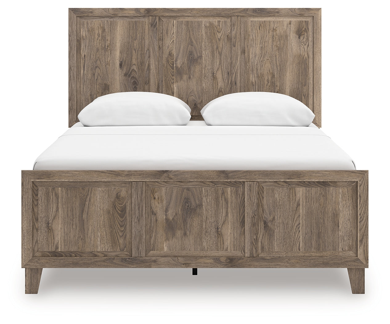 Rusticott Brown Queen Panel Bed - PCB2260B2