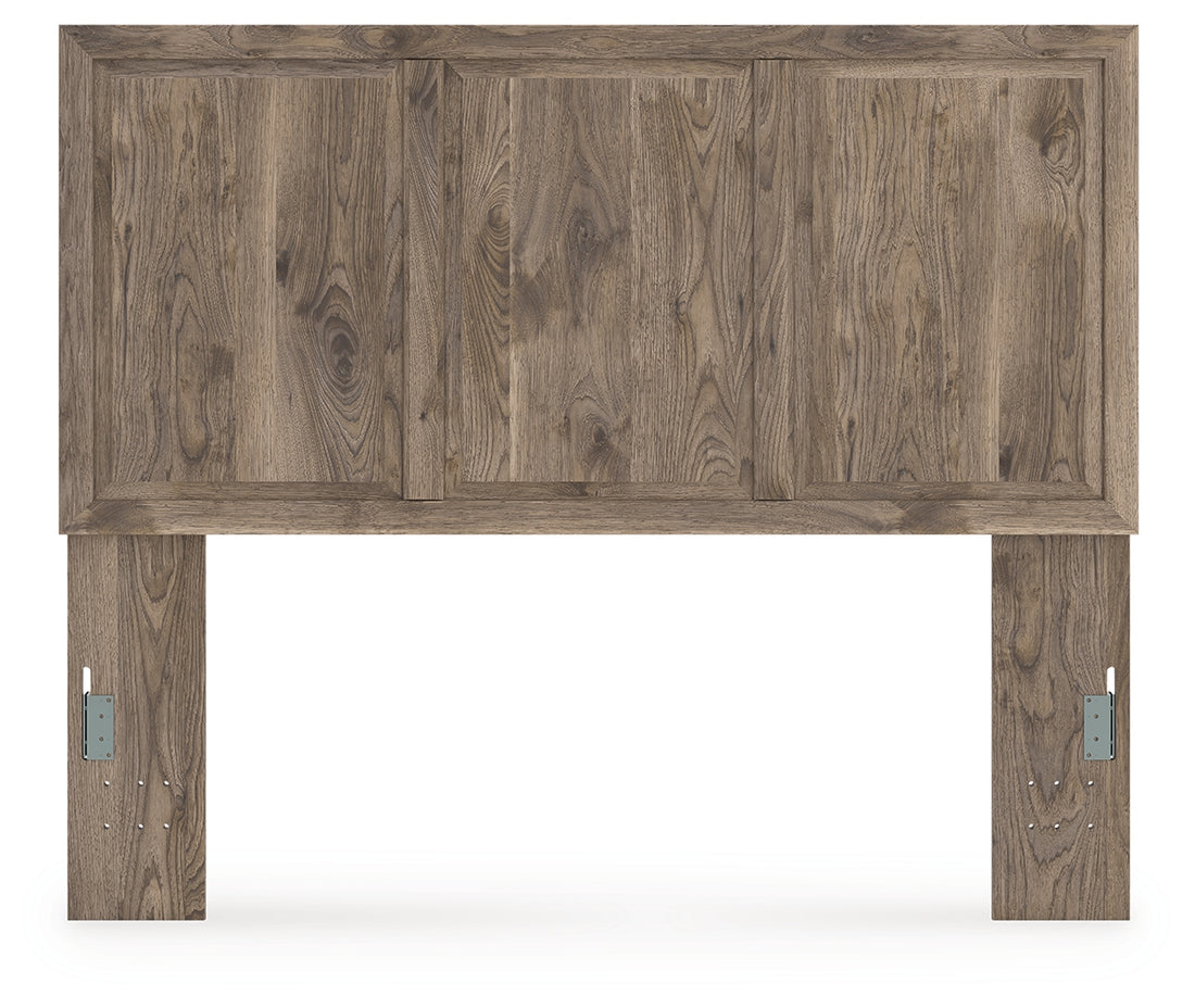 Rusticott Brown Queen Panel Headboard - PCB2260-57