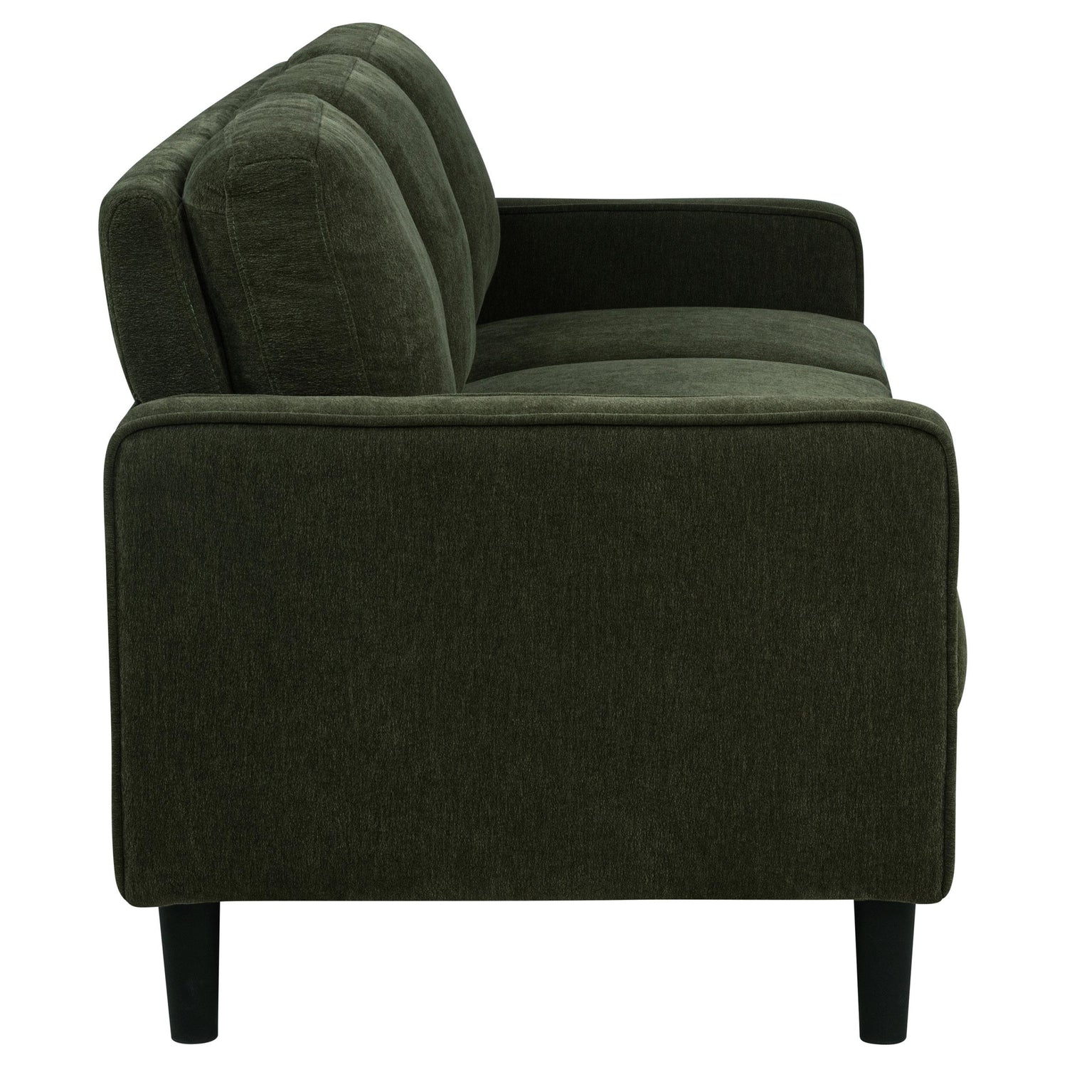 Ruth 77-inch Fabric Upholstered Track Arm Sofa Matcha Green - 511214