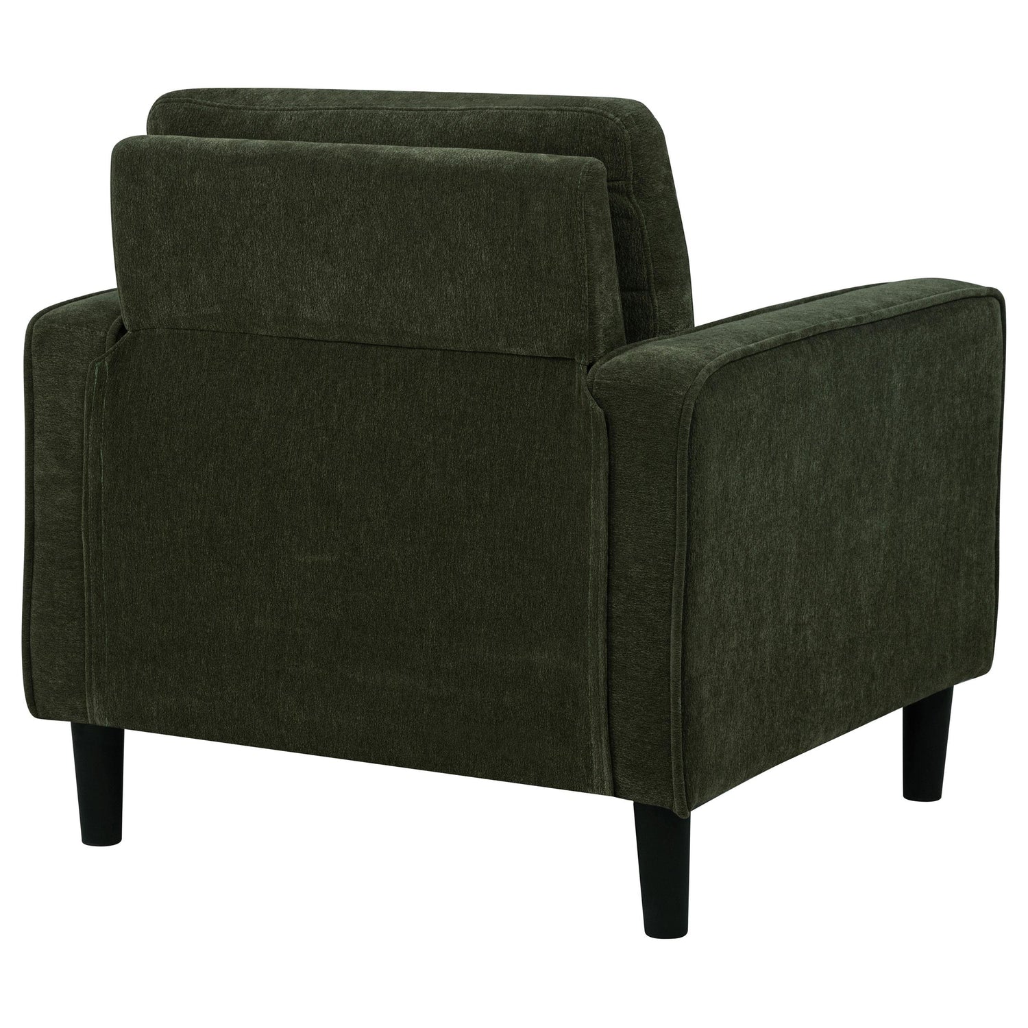Ruth Fabric Upholstered Track Arm Accent Chair Matcha Green - 511216