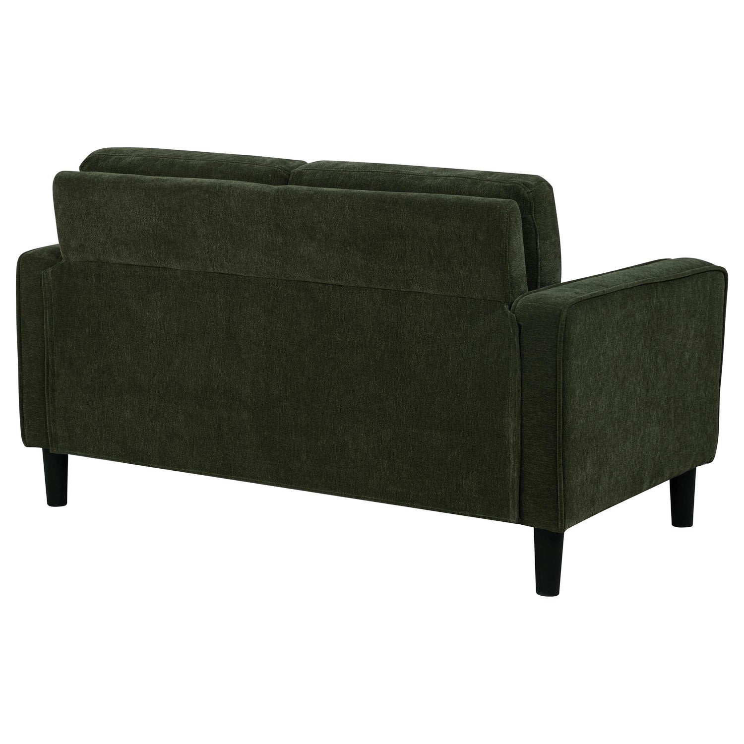 Ruth Fabric Upholstered Track Arm Loveseat Matcha Green - 511215