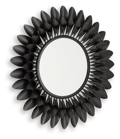 Ryenmour Oil Rubbed Bronze Finish Accent Mirror - A8010421