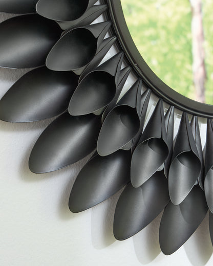 Ryenmour Oil Rubbed Bronze Finish Accent Mirror - A8010421