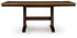 Rylandeen Light Brown/Dark Brown Counter Height Dining Extension Table - PCD651-32
