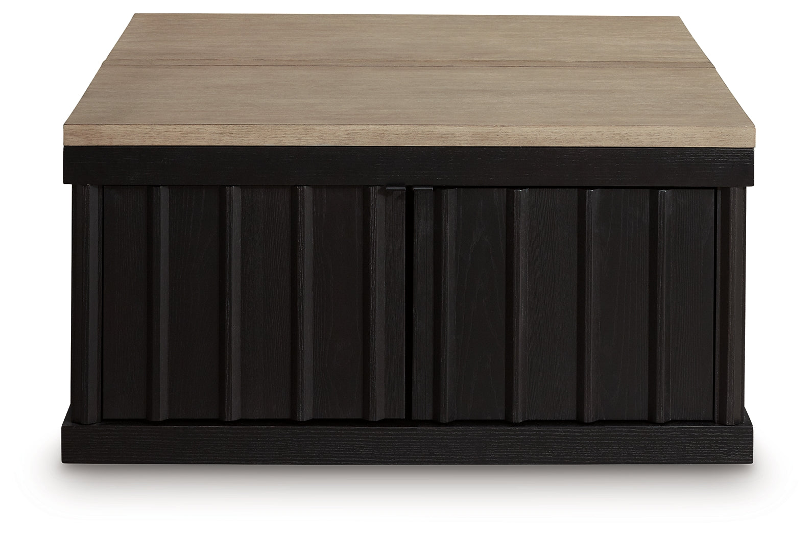 Rylandyn Black/Light Brown Lift-Top Coffee Table - T721-00