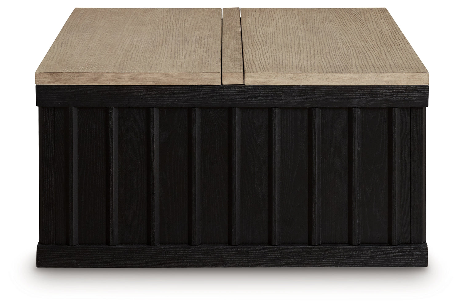 Rylandyn Black/Light Brown Lift-Top Coffee Table - T721-00