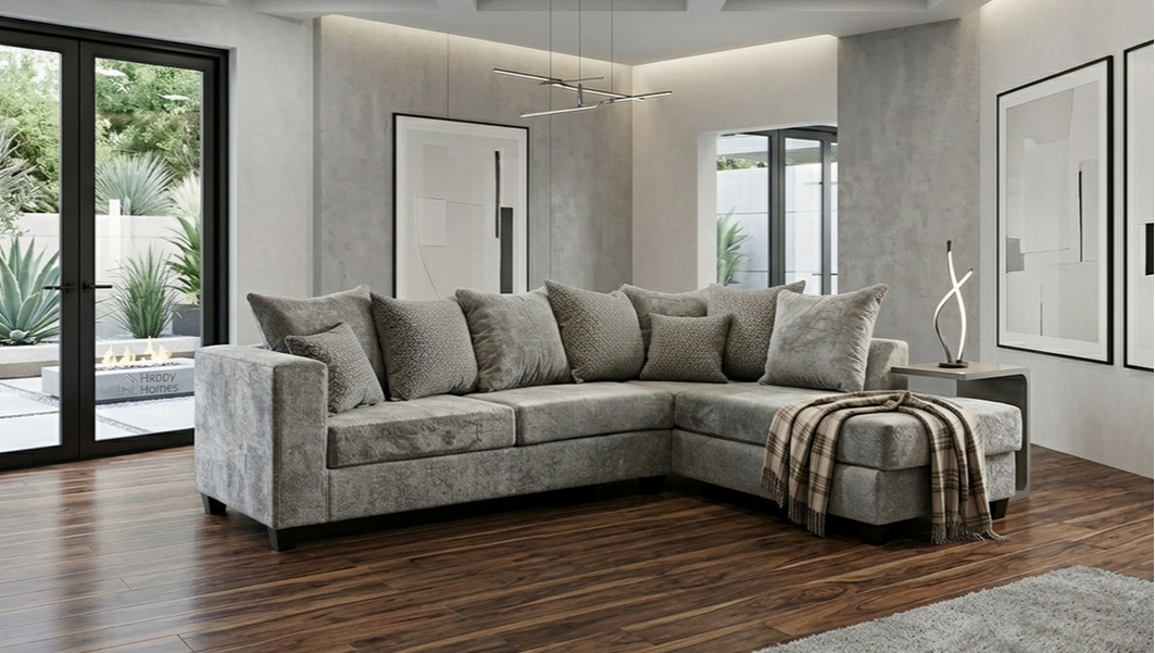 Hudson Gray Sectional