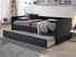 SADIE DAYBED ARM BLACK VELVET - 5321BK-ARM