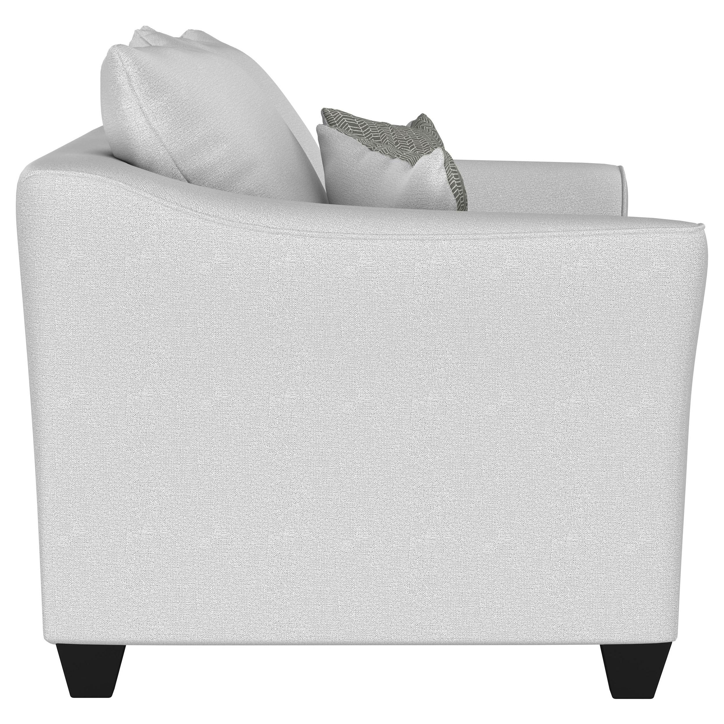 Salizar Sand Upholstered 3-Piece Track Arm Fabric Sofa Set from Coaster - Luna Furniture