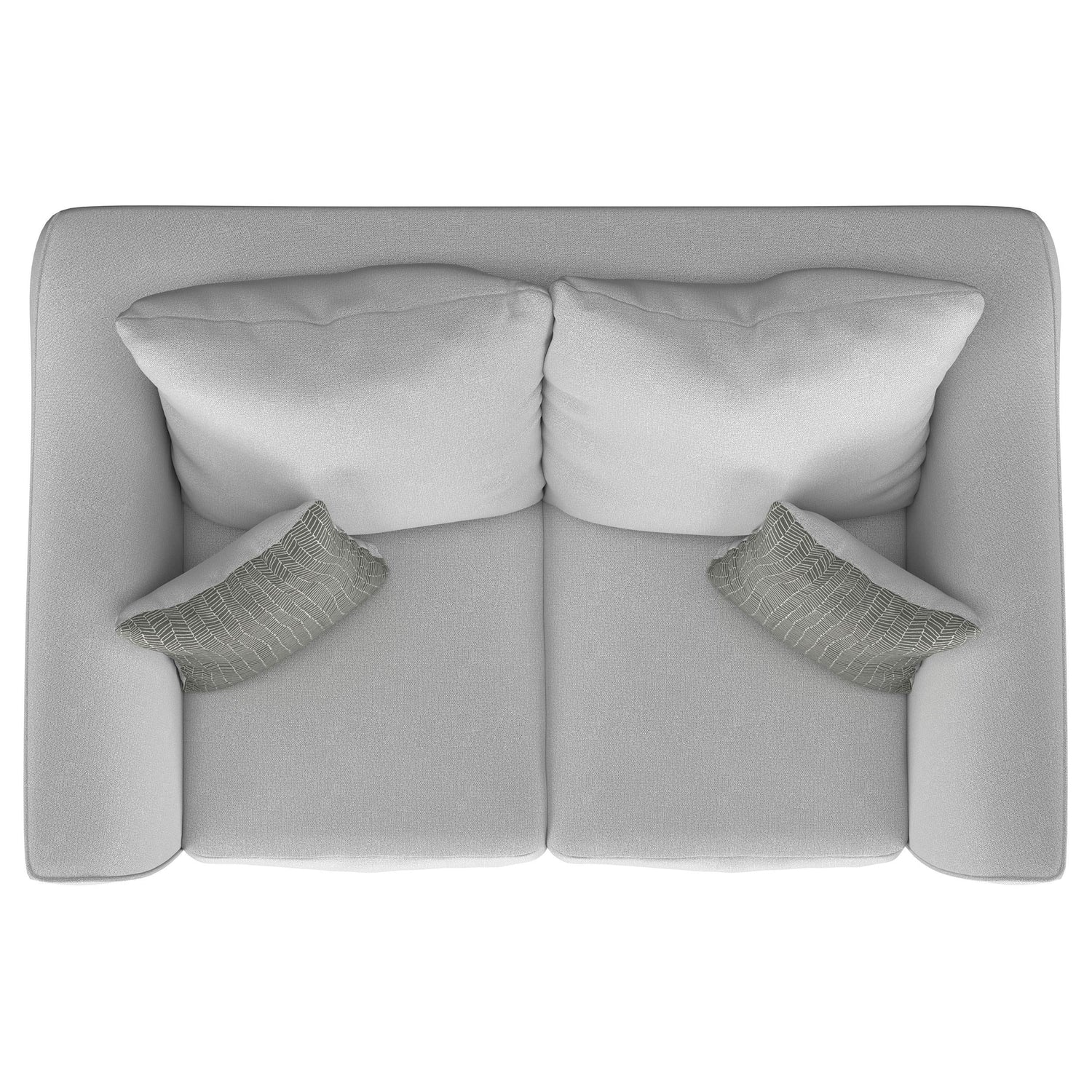 Salizar Sand Upholstered 3-Piece Track Arm Fabric Sofa Set from Coaster - Luna Furniture