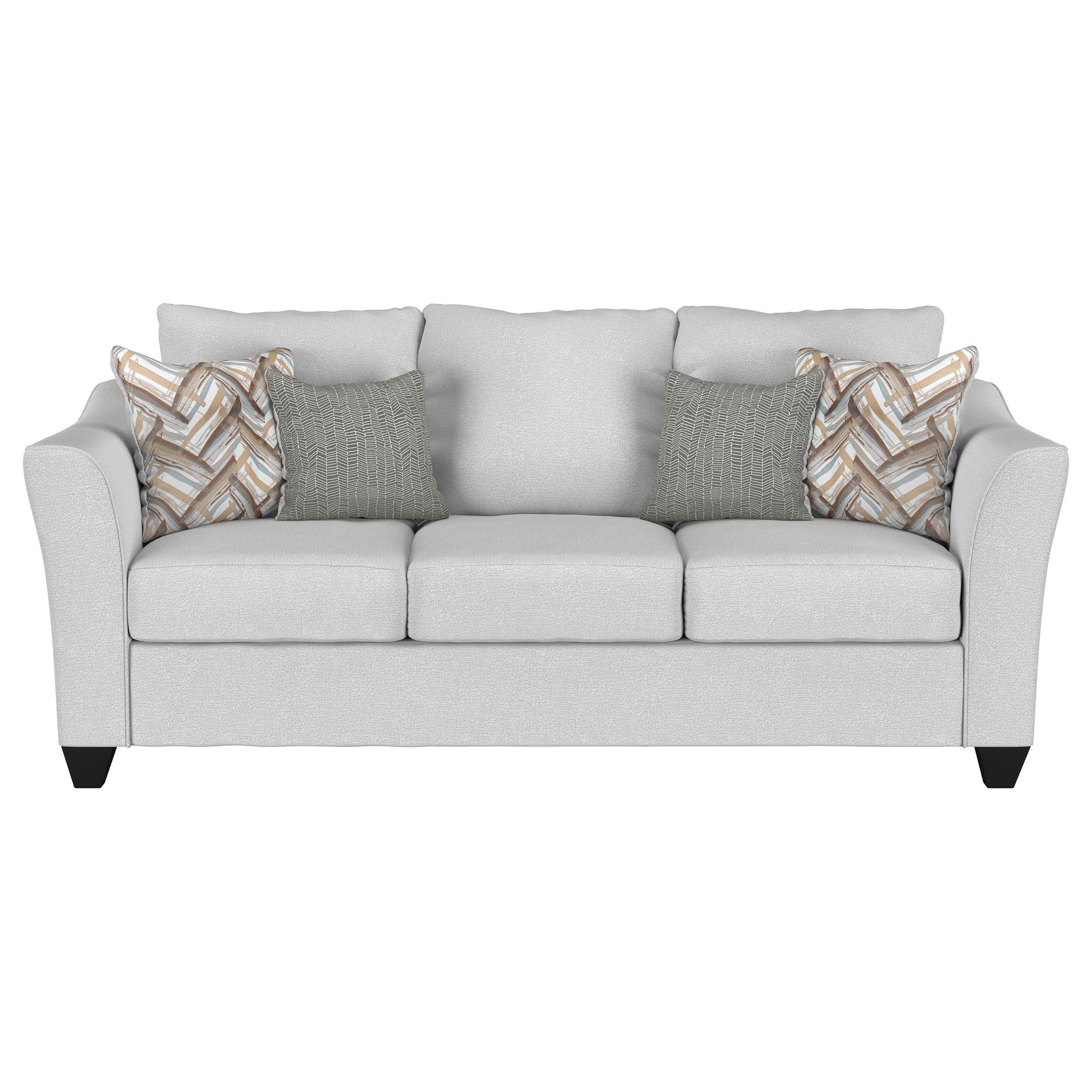 Salizar Sand Upholstered 3-Piece Track Arm Fabric Sofa Set from Coaster - Luna Furniture