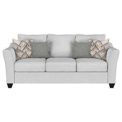 Salizar Sand Upholstered 3-Piece Track Arm Fabric Sofa Set from Coaster - Luna Furniture
