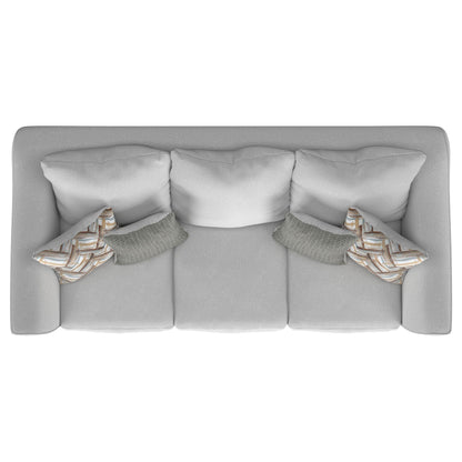 Salizar Sand Upholstered 3-Piece Track Arm Fabric Sofa Set from Coaster - Luna Furniture