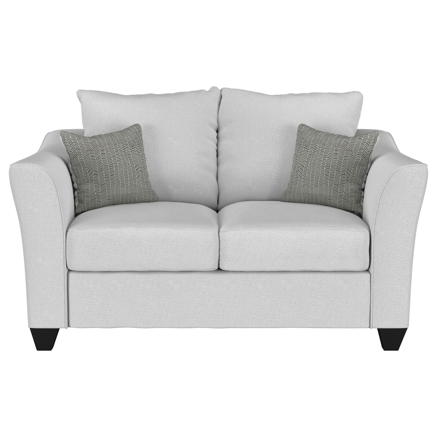 Salizar Sand Upholstered 3-Piece Track Arm Fabric Sofa Set from Coaster - Luna Furniture