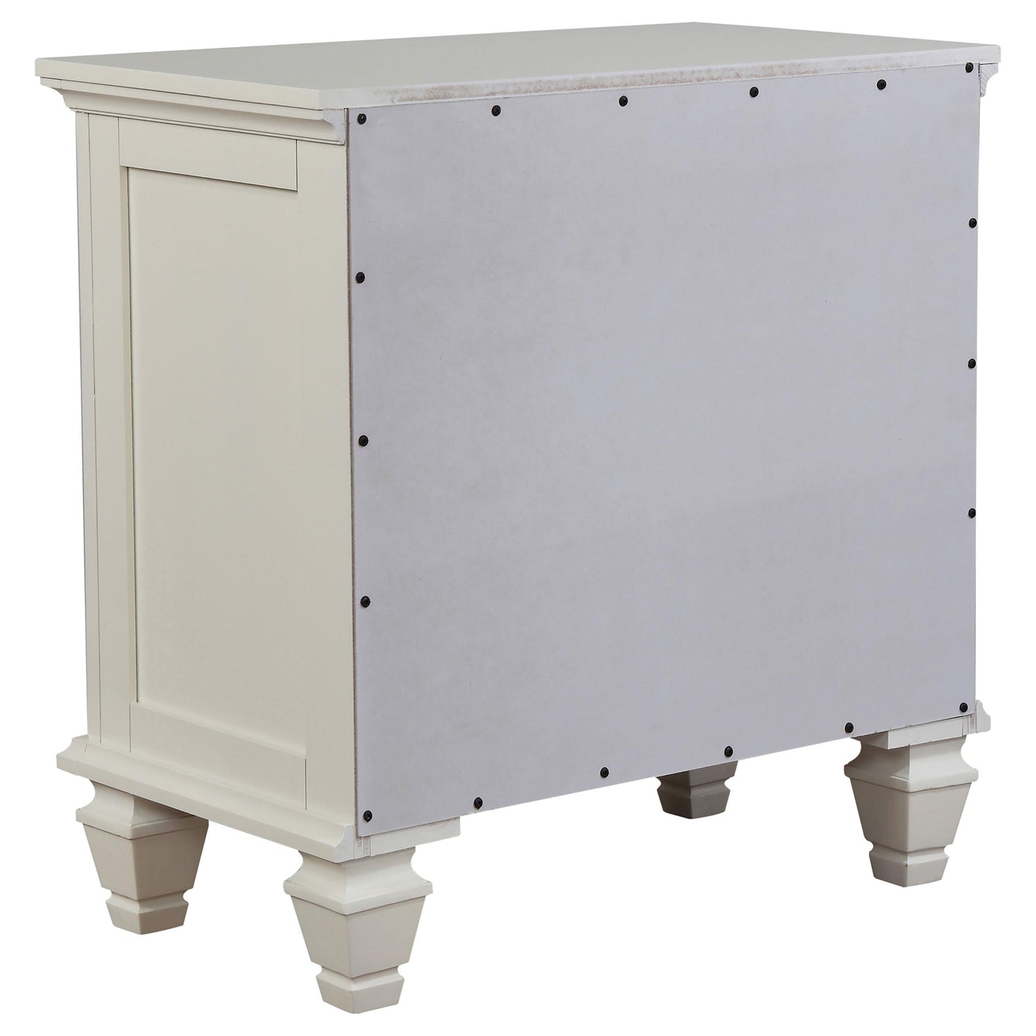 Sandy Beach 5-piece California King Bedroom Set Cream White - 201301KWN-S5