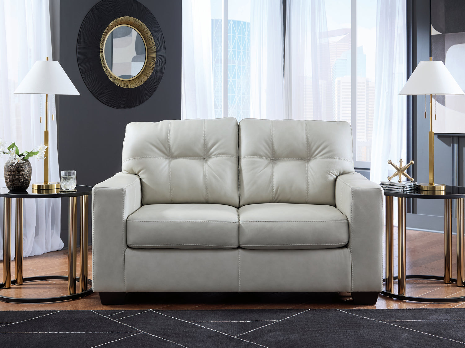 Santorine Bone Loveseat - 2170835