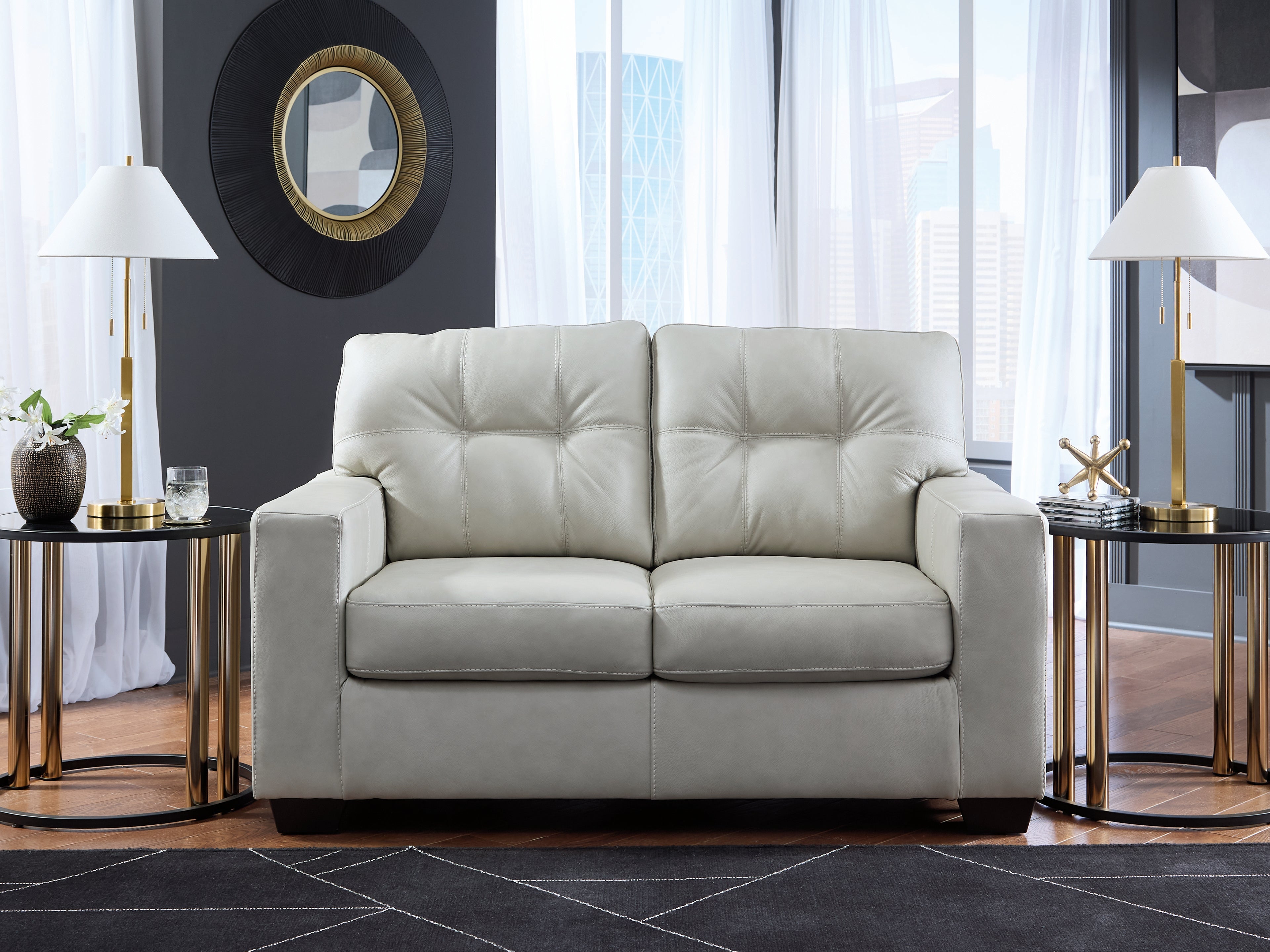 Santorine Bone Loveseat - 2170835