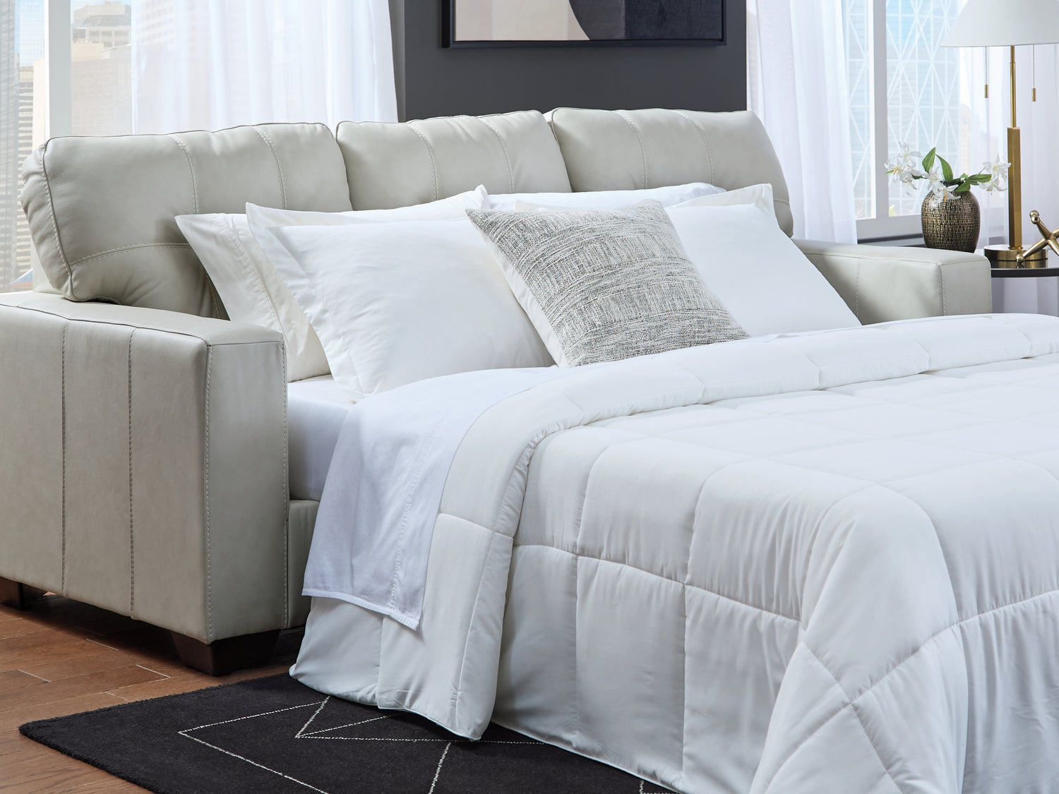Santorine Bone Queen Sofa Sleeper - 2170839