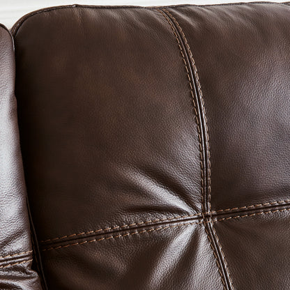 Santorine Dark Brown Loveseat - 2170635