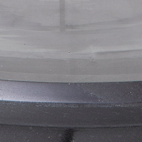 Saskia Clear/Black Candle Holder - A2000846
