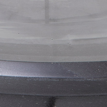 Saskia Clear/Black Candle Holder - A2000846