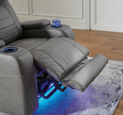 Schooner Rocks Slate Power Recliner - 1610213