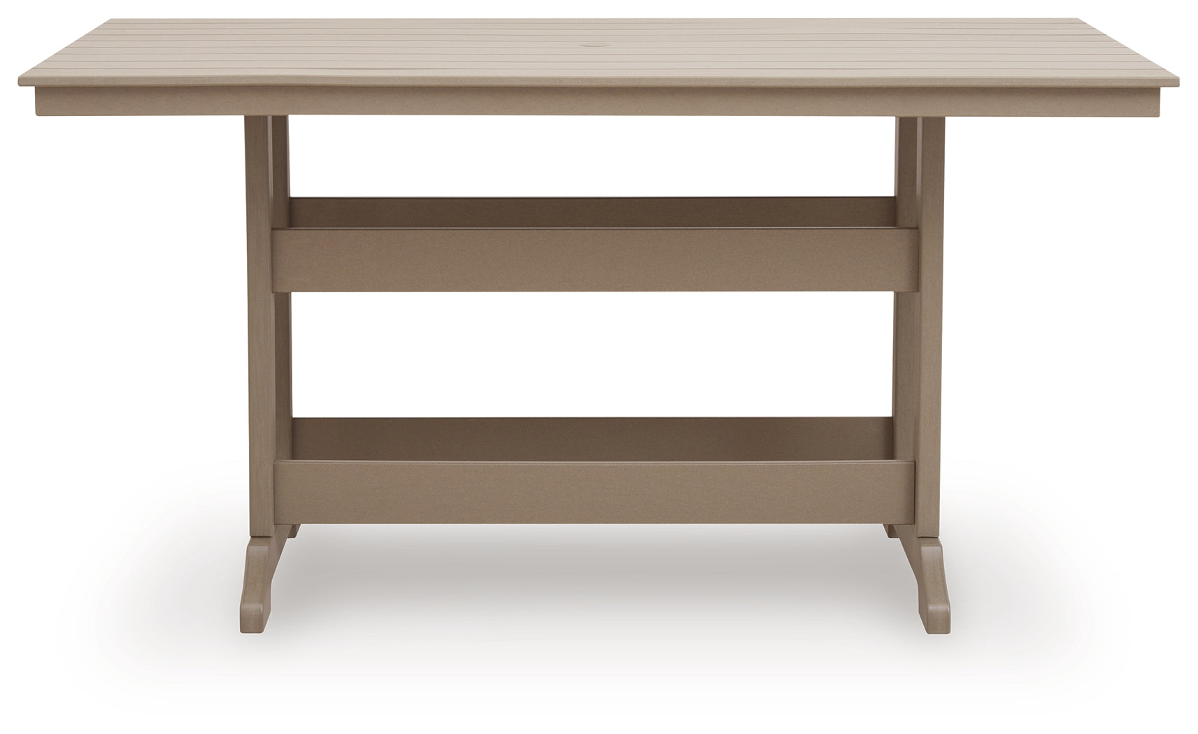 Seacliff Beach Medium Brown Outdoor Counter Height Dining Table - PCP228-642
