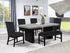 Sebastian Bench Black - 2225-BENCH-BK