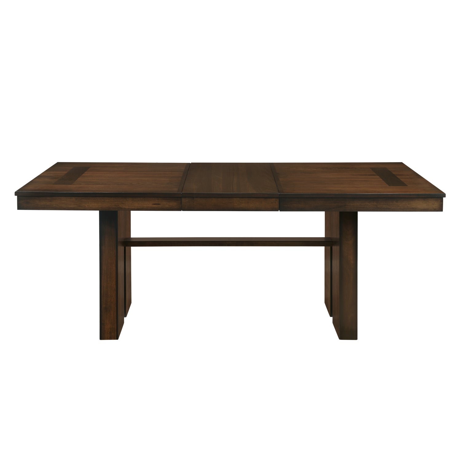 Sedley Walnut/Rustic Black 6pc set (TABLE + 4 SIDE CHAIRS + 1 BENCH) - 5415RF-78*6