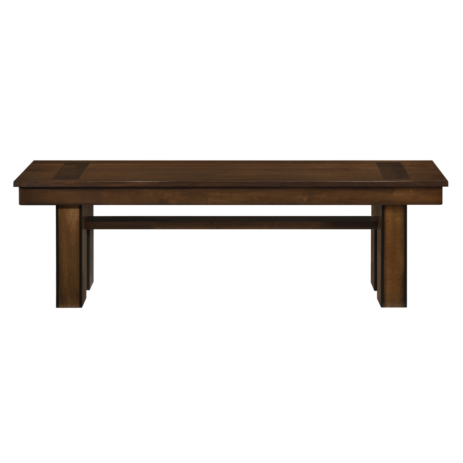 Sedley Walnut/Rustic Black 6pc set (TABLE + 4 SIDE CHAIRS + 1 BENCH) - 5415RF-78*6