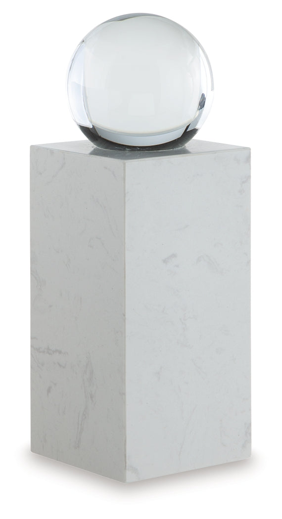 Sellner Clear/White Sculpture - A2000777