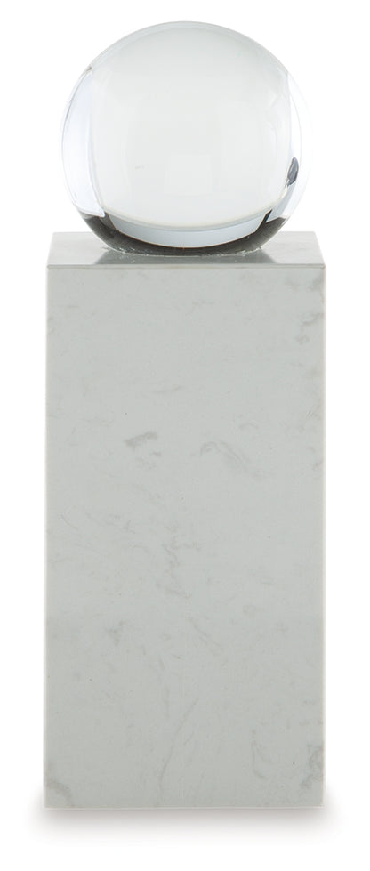 Sellner Clear/White Sculpture - A2000777