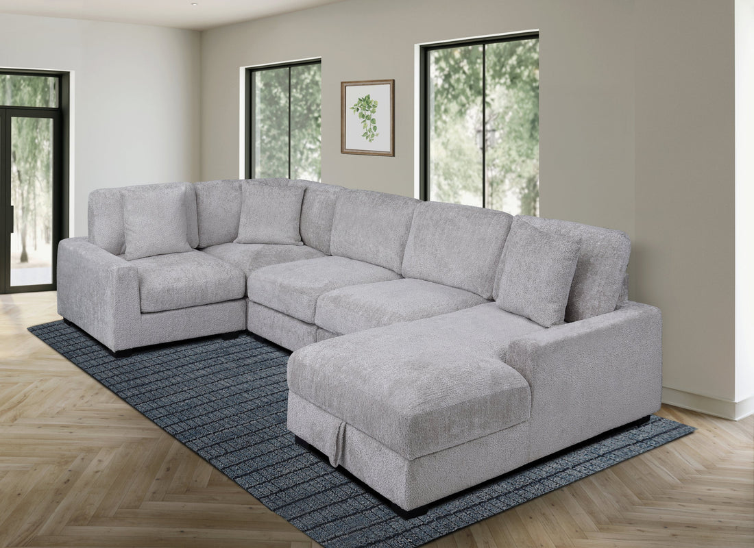 SERENA GRAY - Modular Sectional - SERENA GRAY