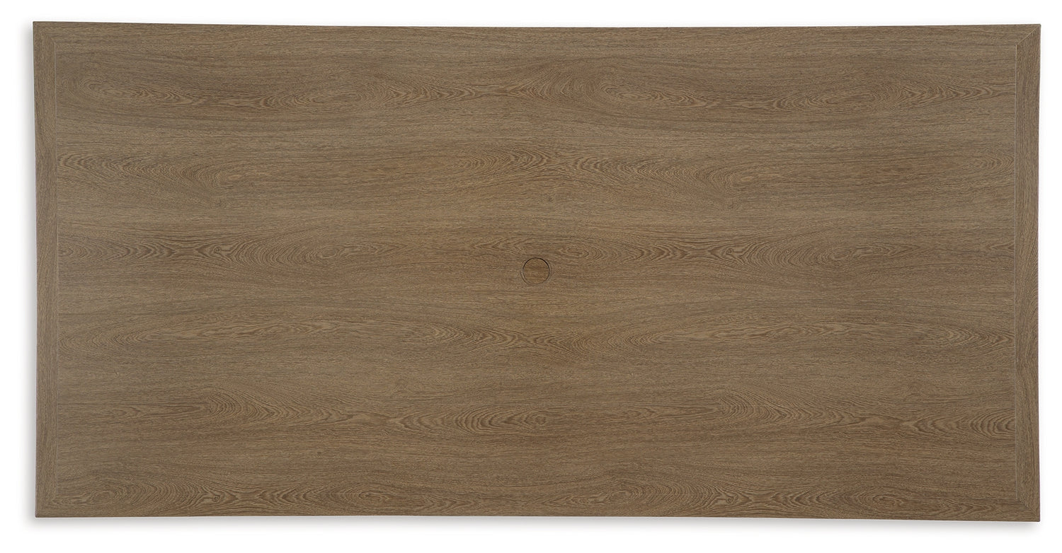 Serene Bay Dark Brown Outdoor Dining Table - P671-625