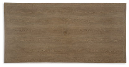Serene Bay Dark Brown Outdoor Dining Table - P671-625