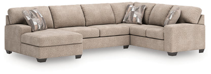 Seyler Lane Hemp 3-Piece Sectional with Chaise - 48404S1